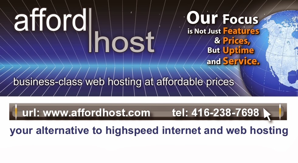 AffordHost Inc | 44 Dana Crescent, Thornhill, ON L4J 2R5, Canada | Phone: (416) 238-7698