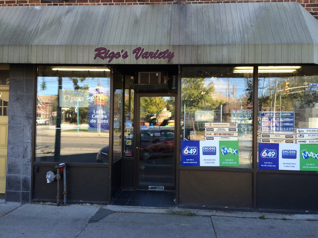 Rigos Variety | 3319 Lake Shore Blvd W, Etobicoke, ON M8W 1M8, Canada | Phone: (416) 252-4301