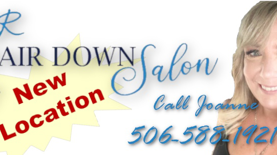 U’R Hair Down Salon | 235 Chem. South Shediac River, Shediac River, NB E4R 1Y8, Canada | Phone: (506) 588-1921