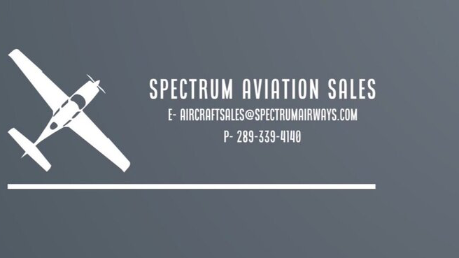 Spectrum Aviation Sales & Consulting | 5296 Bell School Line, Milton, ON L9T 2Y1, Canada | Phone: (289) 339-4140