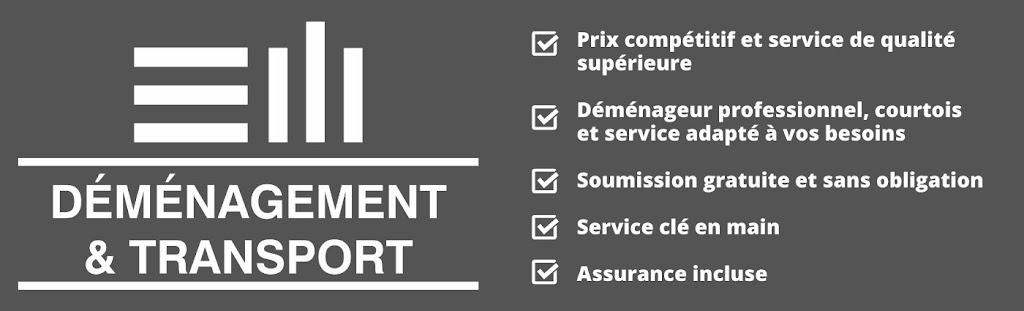 EM Déménagement & Transport | 884 Rue Jean-Neveu, Longueuil, QC J4G 2M1, Canada | Phone: (450) 286-0665