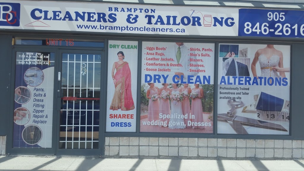 Brampton Cleaners & Tailoring | 10086 Hurontario St unit 15, Brampton, ON L7A 1E5, Canada | Phone: (905) 846-2616