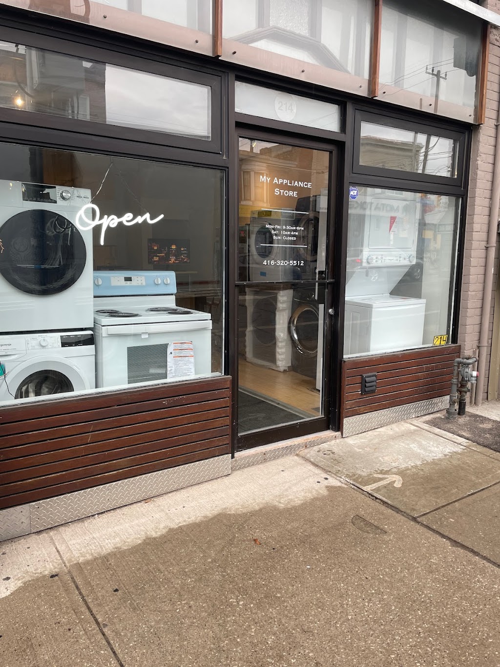 My Appliance Store | 214 Greenwood Ave Unit 1, Toronto, ON M4L 2R1, Canada | Phone: (416) 320-5512