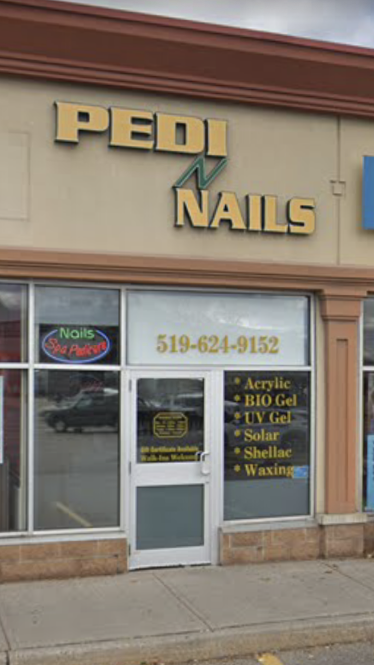 Pedi N Nails | 200 Franklin Blvd Unit 38, Cambridge, ON N1R 8N8, Canada | Phone: (519) 624-9152