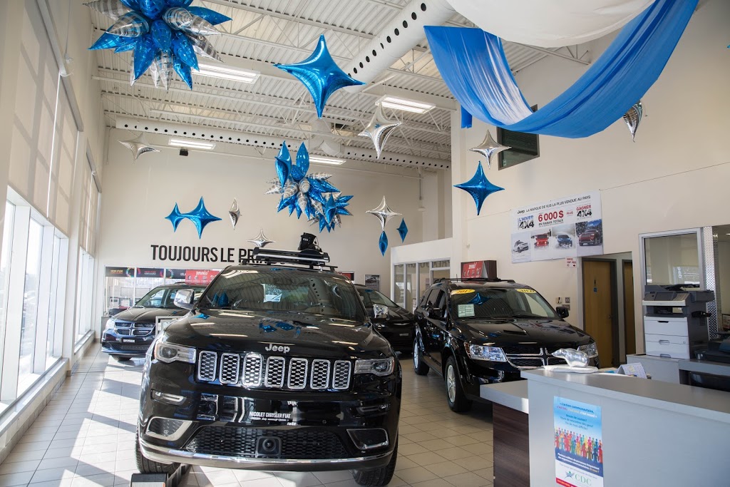 Nicolet Chrysler Fiat | 3975 Boulevard Louis-Fréchette, Nicolet, QC J3T 1M7, Canada | Phone: (819) 293-5555