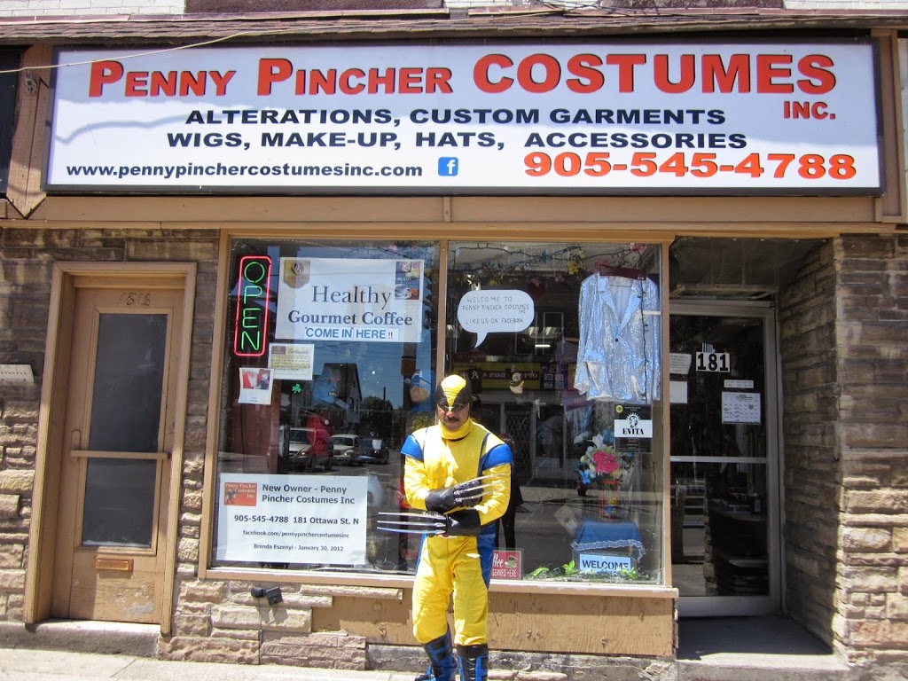 Penny Pincher Costumes Inc | 1149 Main St E, Hamilton, ON L8M 1P3, Canada | Phone: (905) 545-4788