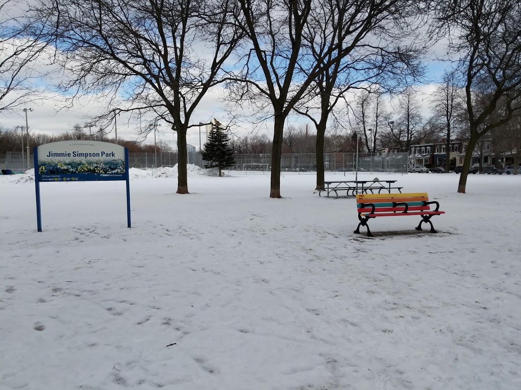 Jimmie Simpson Park | 872 Queen St E, Toronto, ON M4M 1H9, Canada | Phone: (416) 392-2489