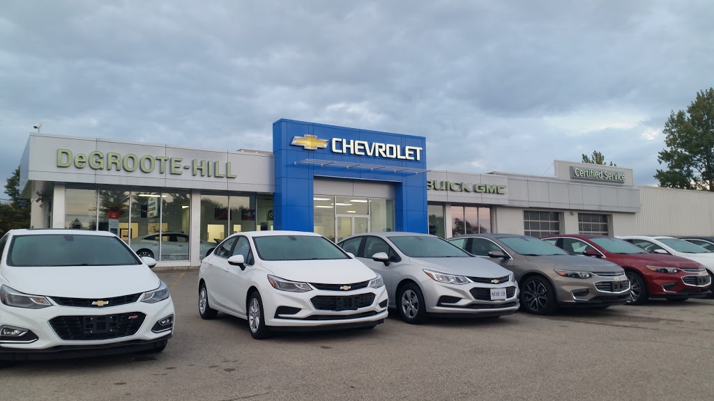 DeGroote-Hill Chevrolet Buick GMC | 270 Highway #3 East, Tillsonburg, ON N4G 4H3, Canada | Phone: (877) 816-0195