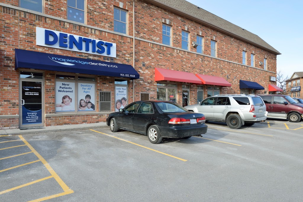 Mapleridge Family Cosmetic Dentists | 10175 Keele St #4, Maple, ON L6A 3Y9, Canada | Phone: (289) 809-0015