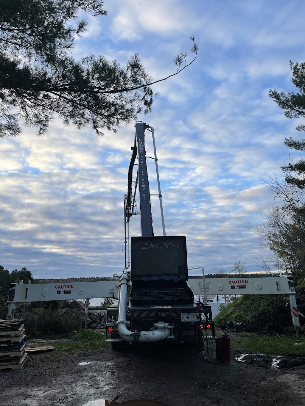 Lemay Concrete Pumping | 1317 N Muldrew Lake Rd, Gravenhurst, ON P1P 1R2, Canada | Phone: (705) 641-1899