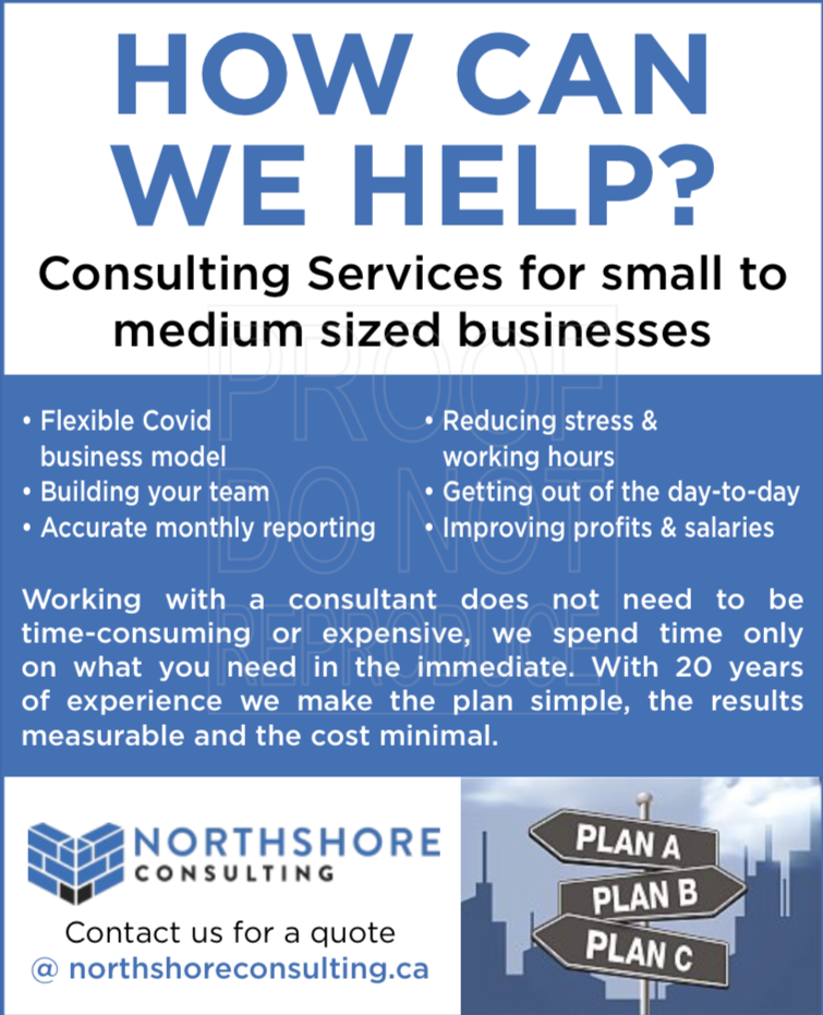 Northshore Consulting - Business Consultant | 1787 Riverside Dr, North Vancouver, BC V7H 1V8, Canada | Phone: (604) 657-4881