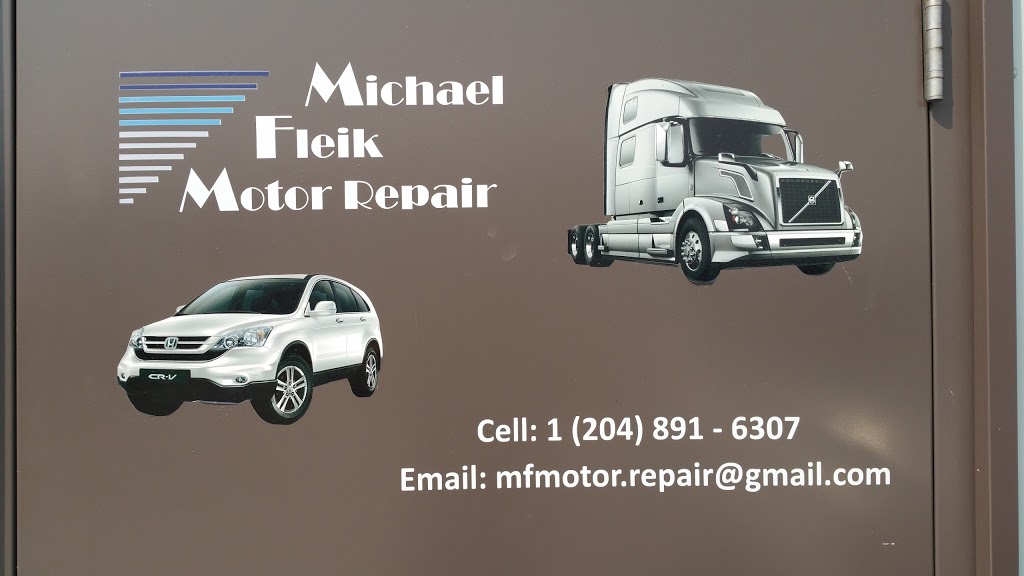 Michael Fleik Motor Repair | 495 Roblin Blvd E, Plum Coulee, MB R0G 1R0, Canada | Phone: (204) 891-6307