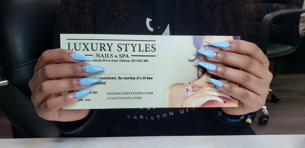 Luxury Styles Nail and Spa | 888 Meadowlands Dr E, Ottawa, ON K2C 3R2, Canada | Phone: (613) 809-5422