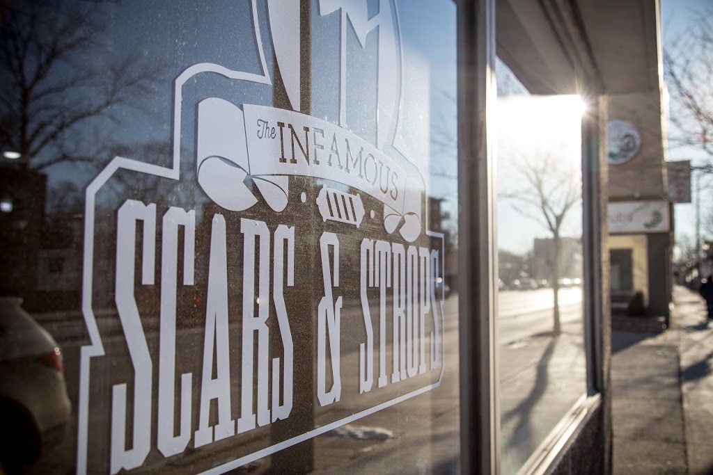 The Infamous Scars and Strops | 315 Lakeshore Rd E, Mississauga, ON L5G 1H3, Canada | Phone: (289) 315-0437