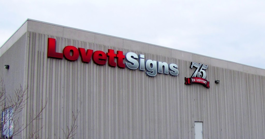 Lovett Signs Inc. | 525 Southgate Dr, Guelph, ON N1G 3W6, Canada | Phone: (519) 822-9558