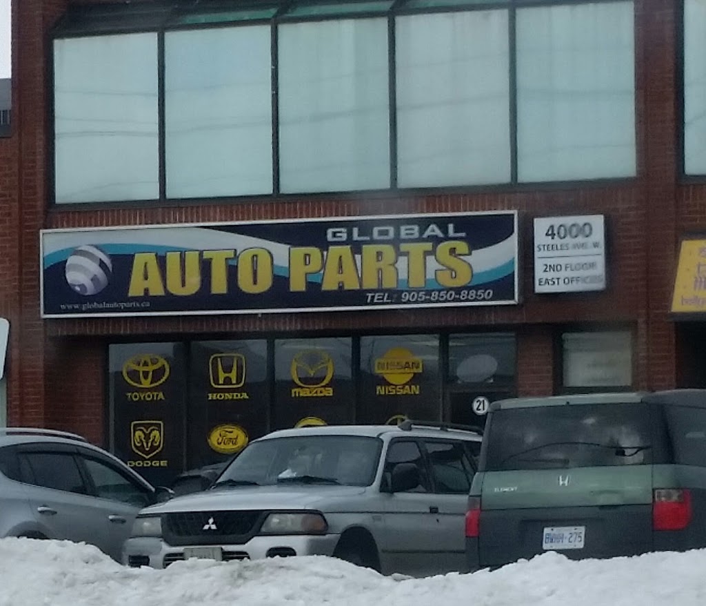 Global Auto Parts | 4000 Steeles Ave W, Woodbridge, ON L4L 4V9, Canada | Phone: (905) 850-8850