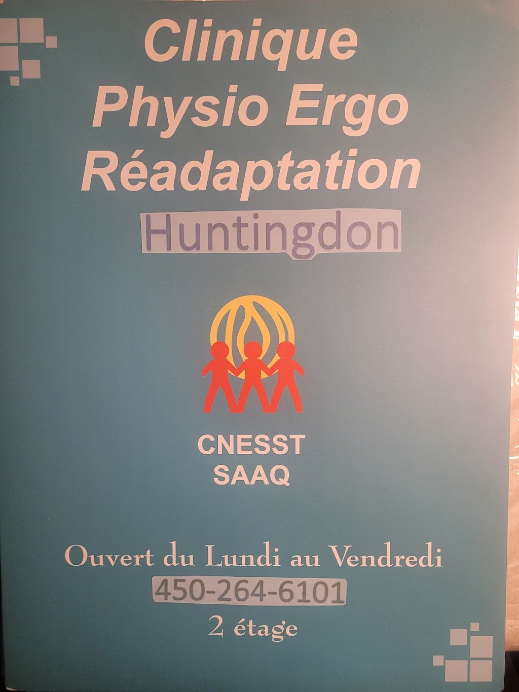 Physio-Ergo Readaptation Huntingdon | 60 Rue F. Cleyn, Huntingdon, QC J0S 1H0, Canada | Phone: (450) 264-6101 ext. 8