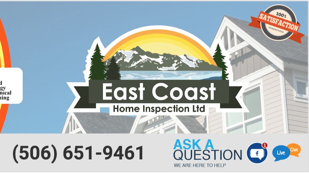 East Coast Home Inspection Ltd | 38 McManus St, Passekeag, NB E5N 7N5, Canada | Phone: (506) 651-9461