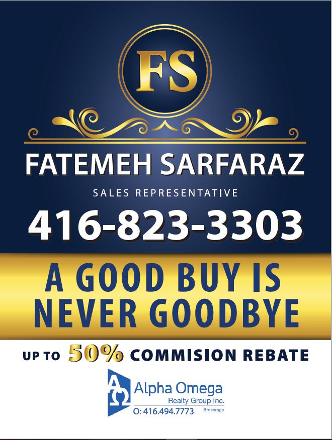 Fatemeh Sarfaraz | 245 Fairview Mall Dr #500, Toronto, ON M2J 4T1, Canada | Phone: (416) 823-3303