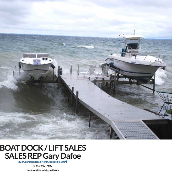 DOCKS & BOAT LIFTS (AQUA BAY) | 223 Cannifton Rd N, Cannifton, ON K0K 1K0, Canada | Phone: (613) 962-2415