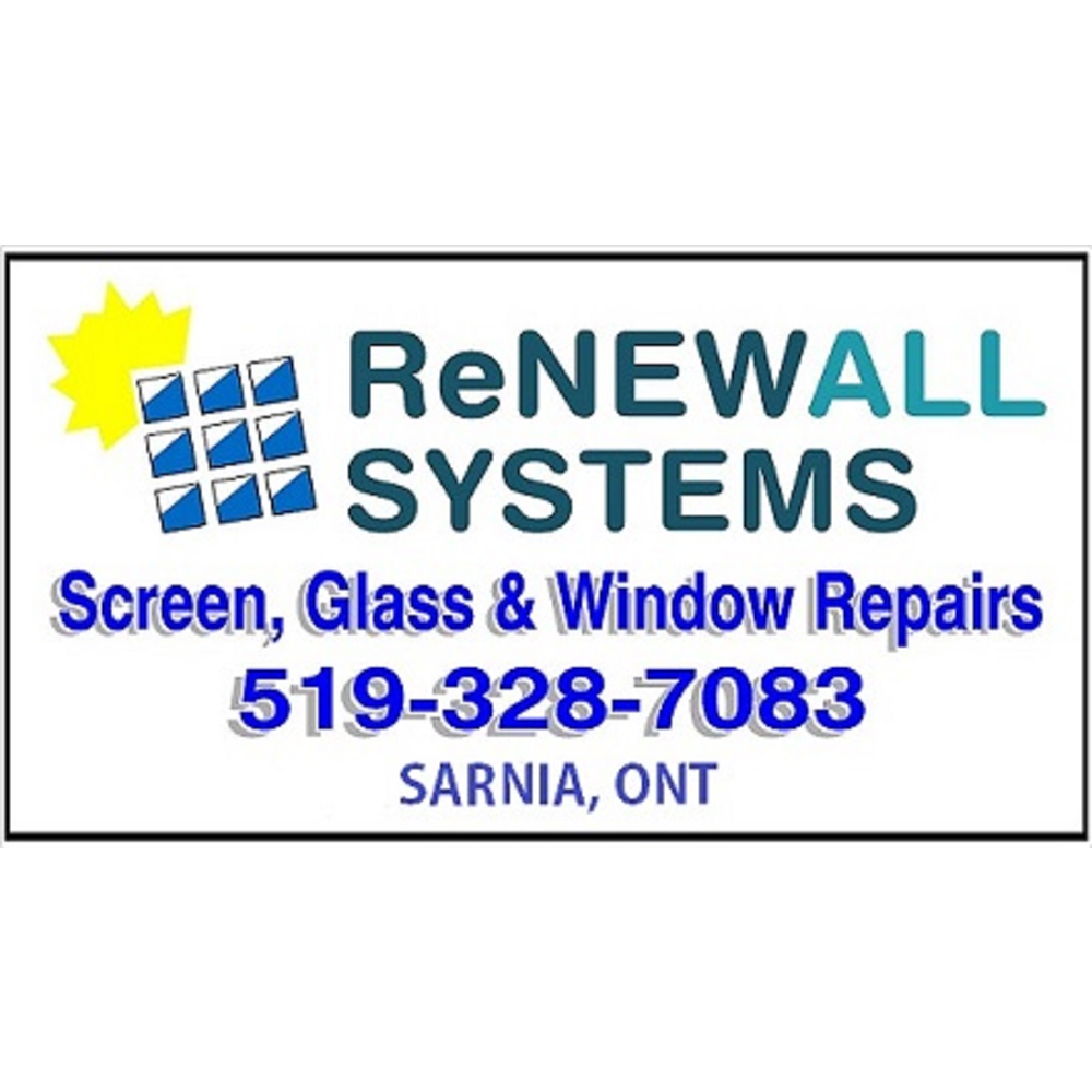 Renew All Systems | 780 Rosedale Ave, Sarnia, ON N7V 2A1, Canada | Phone: (519) 328-7083