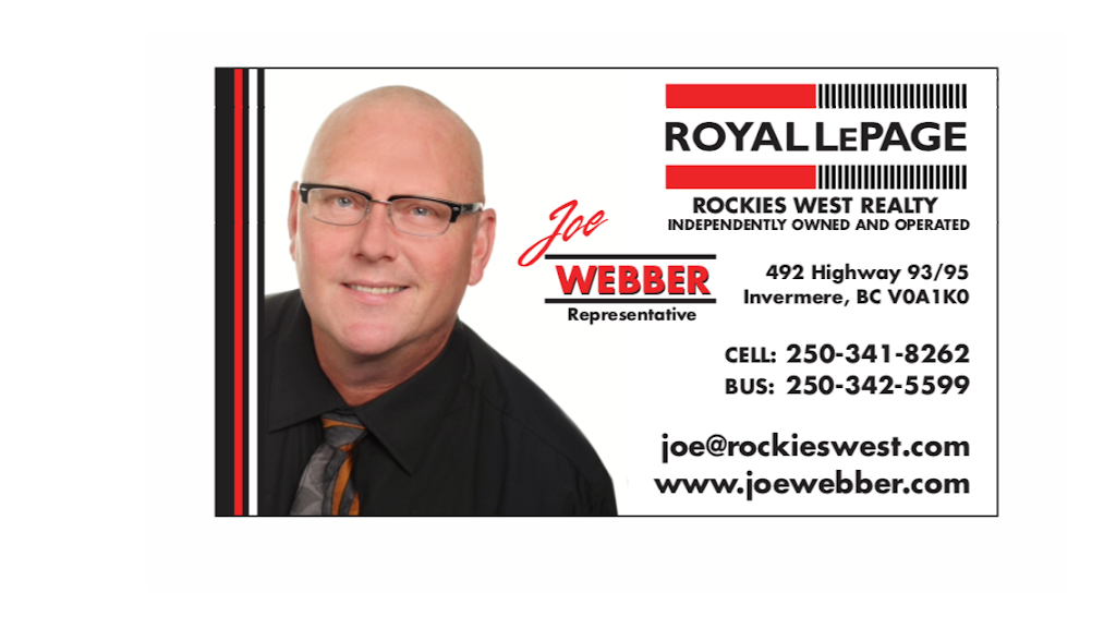 Joe Webber | 5019 Fairmont Resort Rd #3, Fairmont Hot Springs, BC V0B 1L1, Canada | Phone: (250) 341-8262