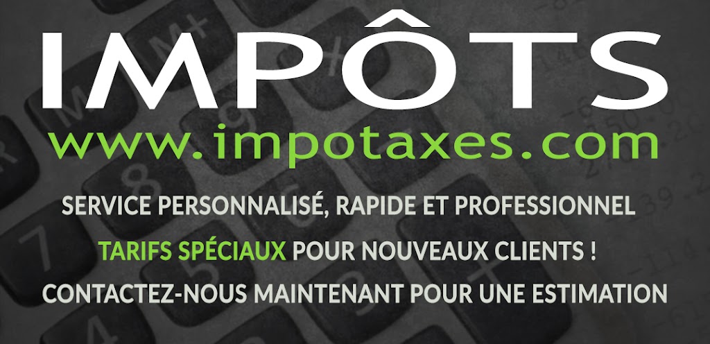 impôtaxes | 588 Rue Dumouchel, Saint-Eustache, QC J7R 6J4, Canada | Phone: (450) 974-0067