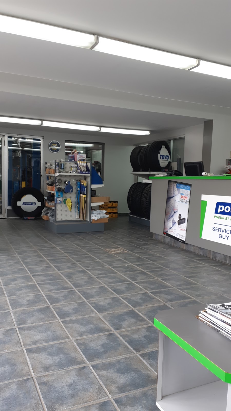 Point S - Services De Pneus Guy Dufour Ltée | 1428 Bd Marcotte, Roberval, QC G8H 2P2, Canada | Phone: (418) 275-1460