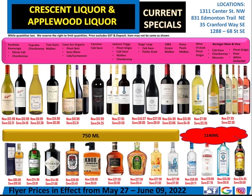 Crescent Liquor Store (Cranston) | 35 Cranford Way SE, Calgary, AB T3M 3A9, Canada | Phone: (587) 291-9680