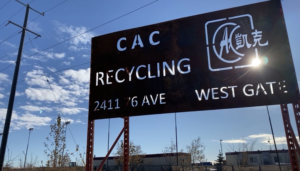 CAC Recycling | 2411 76 Ave NW, Edmonton, AB T6P 1P6, Canada | Phone: (780) 465-0589