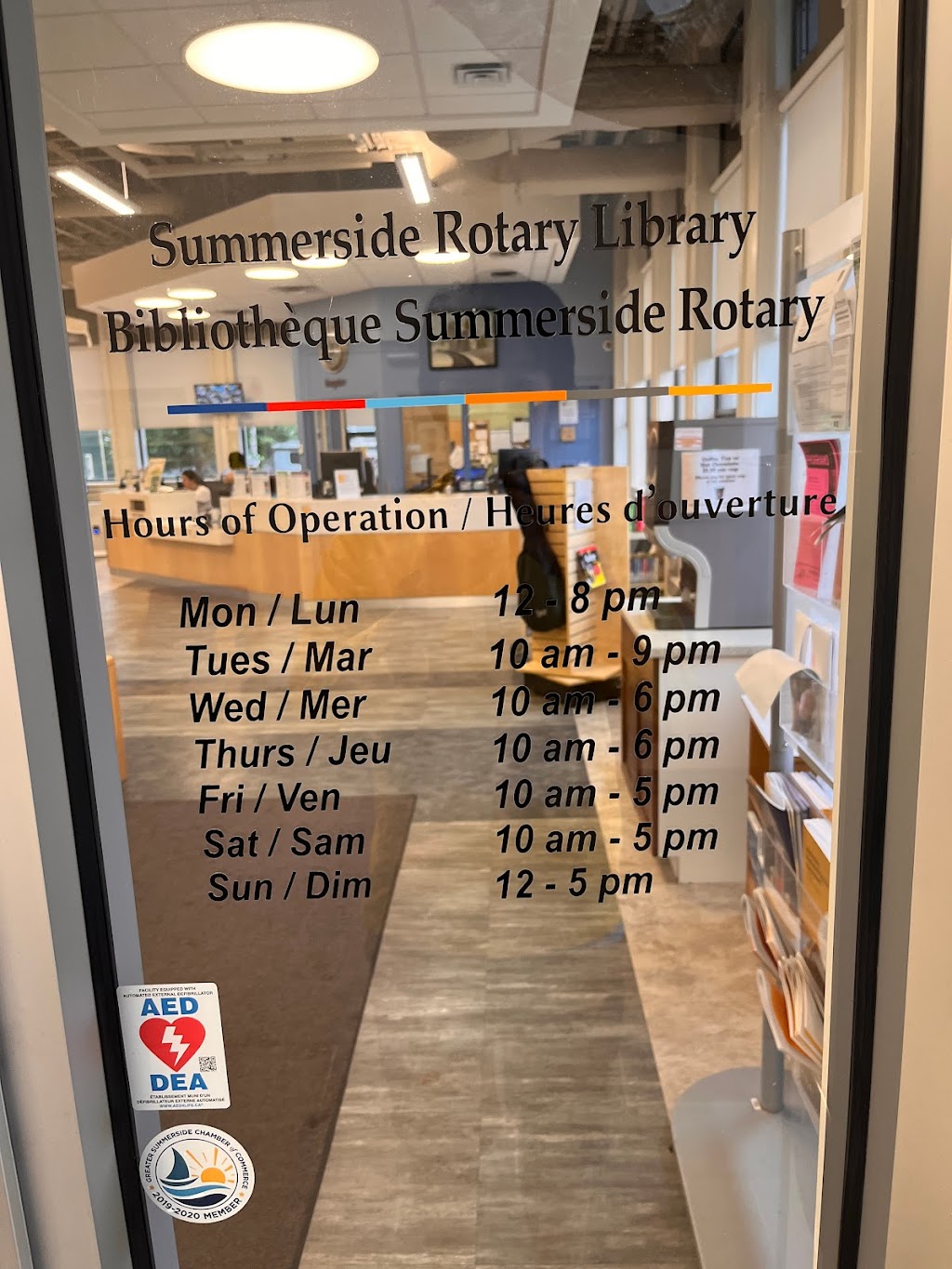 Summerside Rotary Library | 57 Central St, Summerside, PE C1N 3K9, Canada | Phone: (902) 436-7323