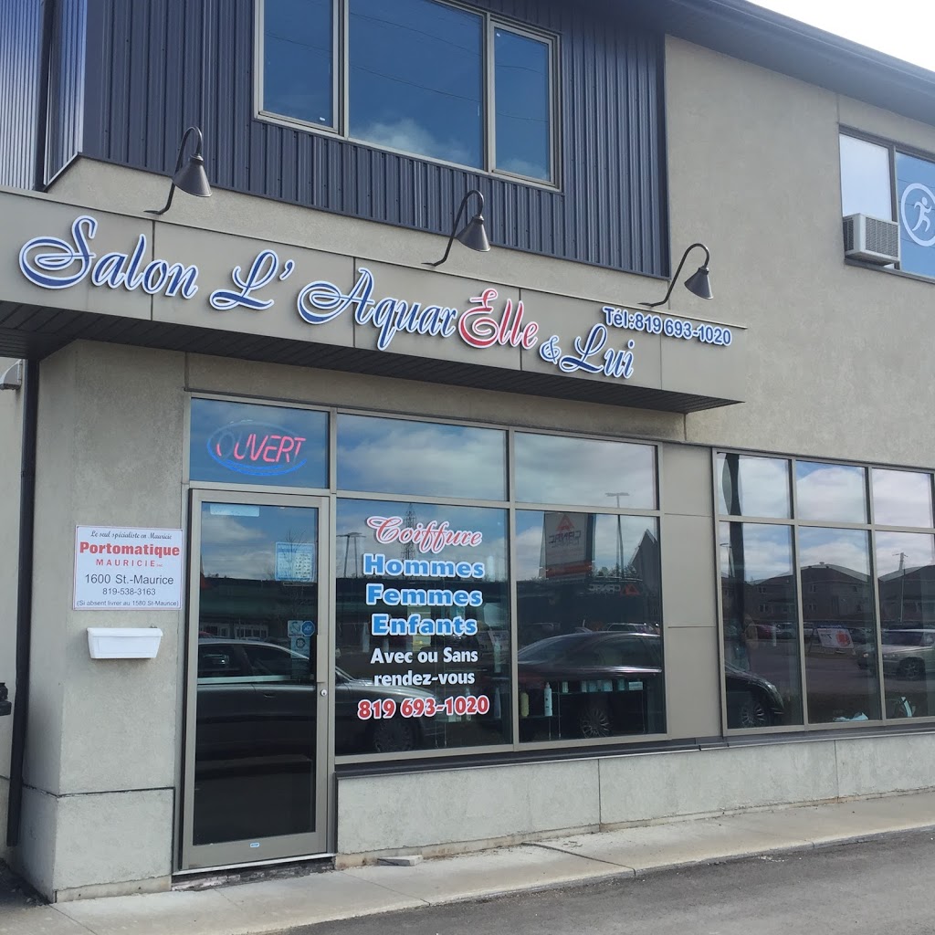 Salon L Aquarelle Et Lui | 1600 Rue Saint Maurice, Trois-Rivières, QC G8V 2M7, Canada | Phone: (819) 693-1020