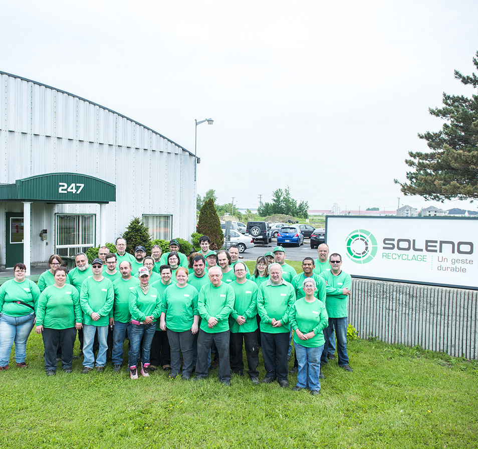 Soleno Recyclage Inc | 247 Rue Sainte Anne, Yamachiche, QC G0X 3L0, Canada | Phone: (819) 296-3701