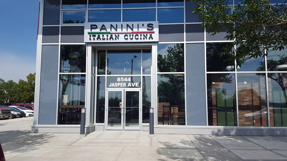 Paninis Italian Cucina | 8544 Jasper Ave, Edmonton, AB T5H 3S4, Canada | Phone: (780) 758-8544