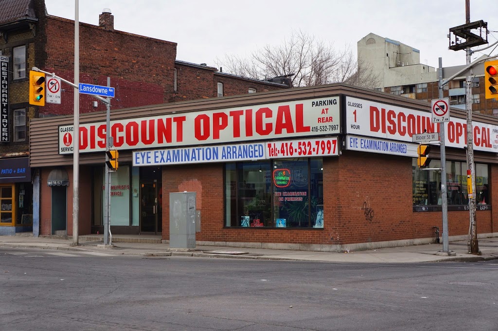 Discount Optical | 1312 Bloor St W, Toronto, ON M6H 1P2, Canada | Phone: (416) 532-7997