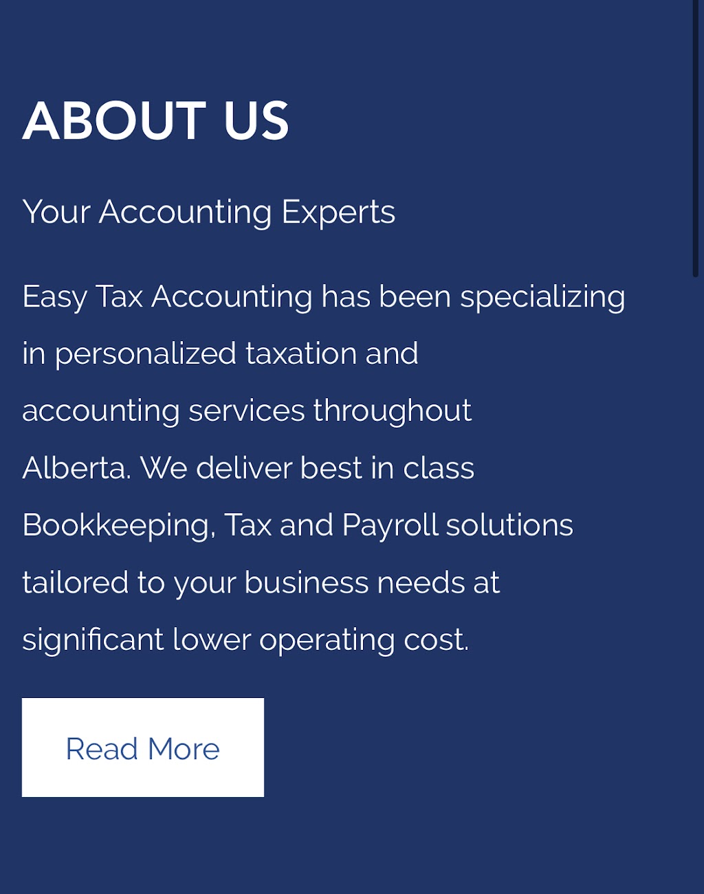 Easy Tax Accounting | 310 Evansridge Park NW, Calgary, AB T3P 0N7, Canada | Phone: (403) 918-6844