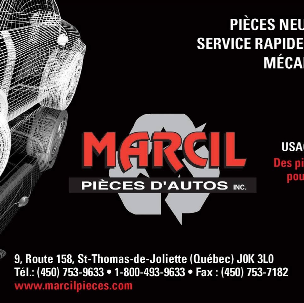 Marcil Pieces DAutos Inc. | 9 QC-158, Saint-Thomas, QC J0K 3L0, Canada | Phone: (450) 753-9633