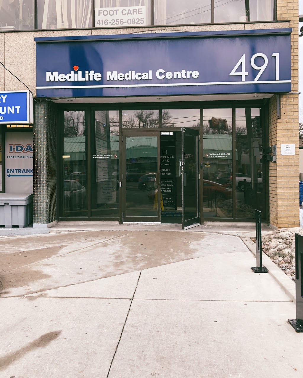 Medilife Medical Centre | 491 Lawrence Ave W, North York, ON M6A 1A3, Canada | Phone: (416) 787-0117