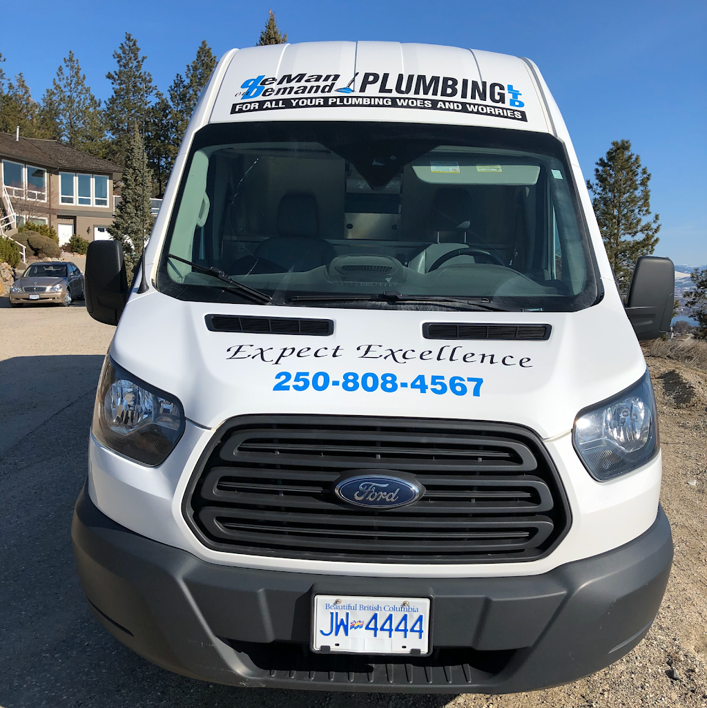 De Man On Demand Plumbing | 2774 Aberdeen Rd, West Kelowna, BC V4T 1J3, Canada | Phone: (250) 808-4567