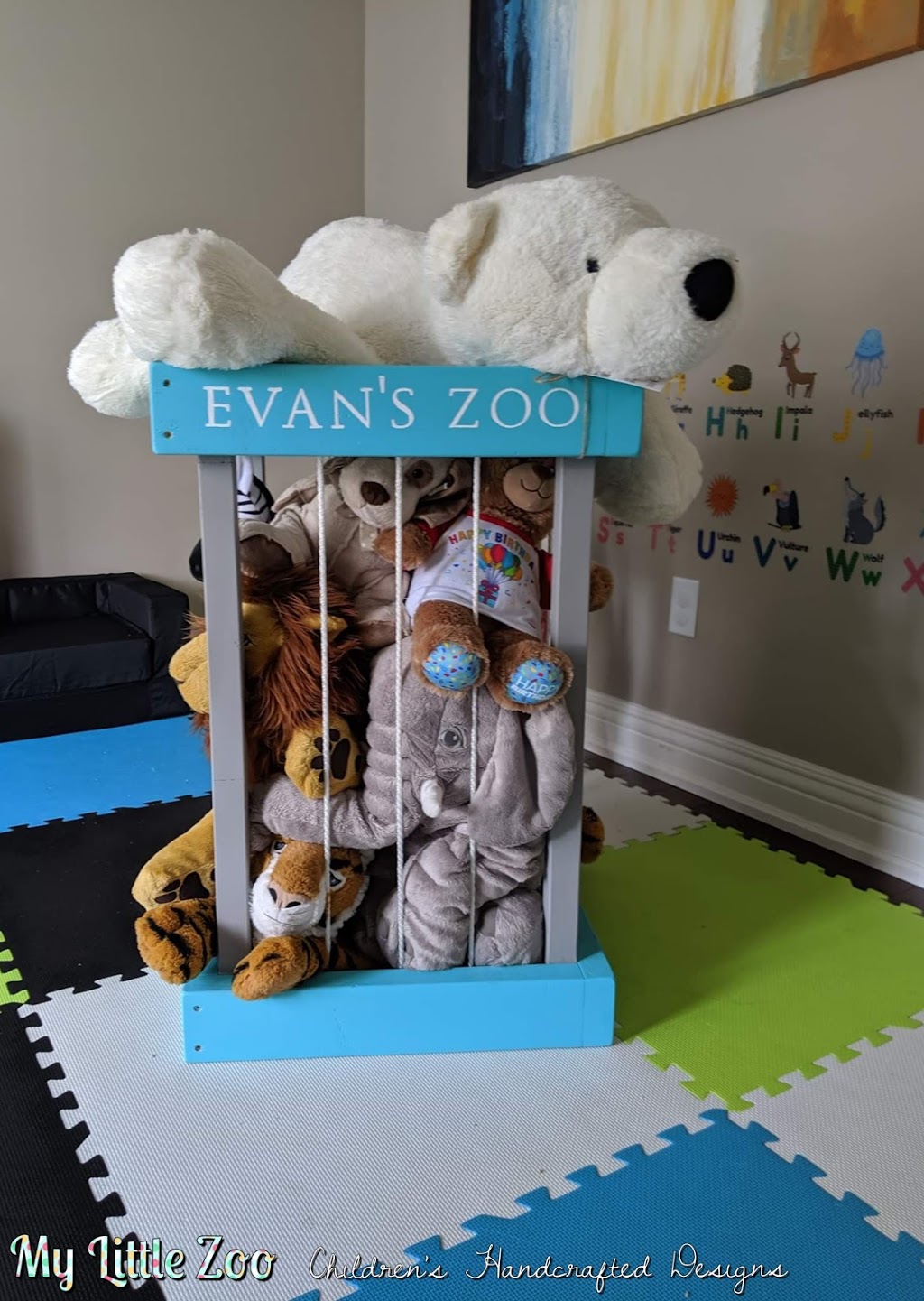 My Little Zoo - Childrens Handcrafted Designs | 12 Bayonne Drive, Stoney Creek, ON L8J 0L2, Canada | Phone: (905) 749-2096