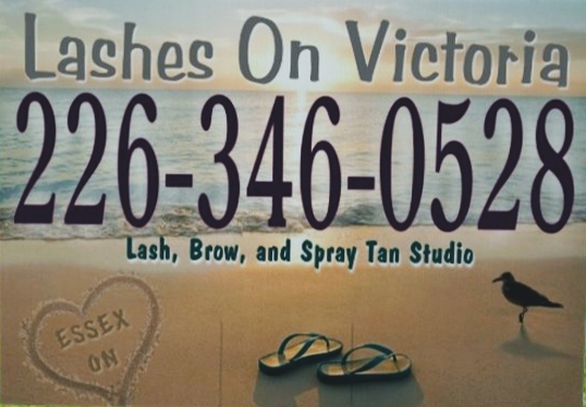 Lashes On Victoria - Eyelash, Brow, Nail, and Spray Tan Studio | Victoria Ave, Essex, ON N8M 1N3, Canada | Phone: (226) 346-0528