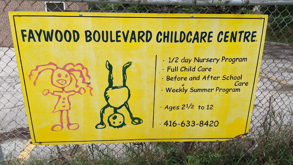 Faywood Boulevard Child Care Ctr | 95 Faywood Blvd, North York, ON M3H 2X5, Canada | Phone: (416) 633-8420