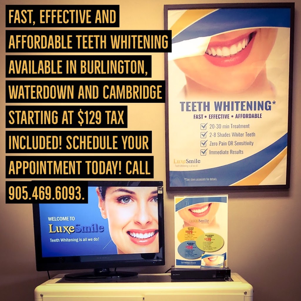 LuxeSmile | Teeth Whitening is all we do! | 3455 Fairview St, Burlington, ON L7N 2R4, Canada | Phone: (905) 469-6093