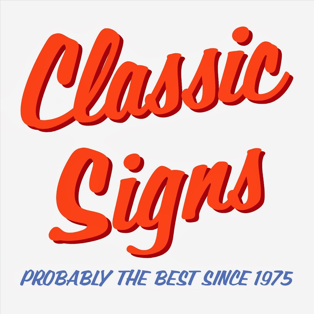 Classic Signs | 61 Research Rd, East York, ON M4G 2G8, Canada | Phone: (416) 421-3805