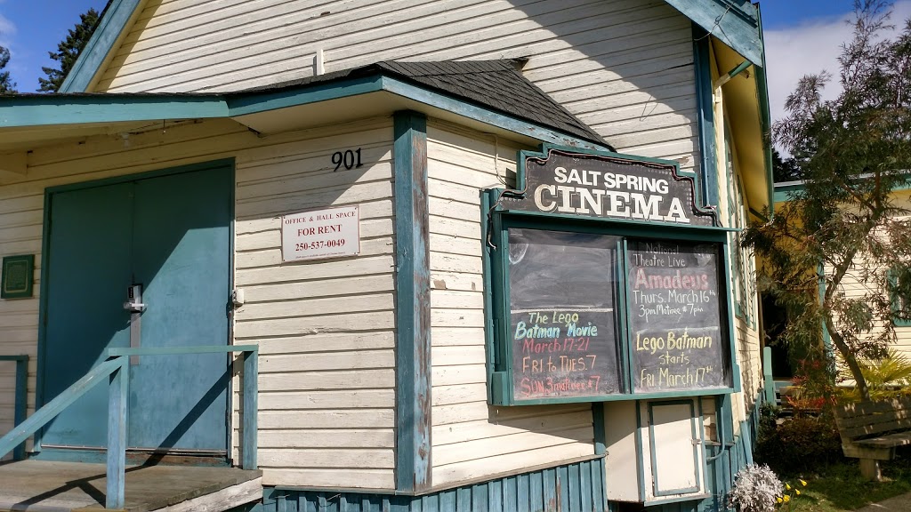 Salt Spring Island Movie Theatre Inc | 901 N End Rd, Salt Spring Island, BC V8K 1S1, Canada | Phone: (250) 537-4656