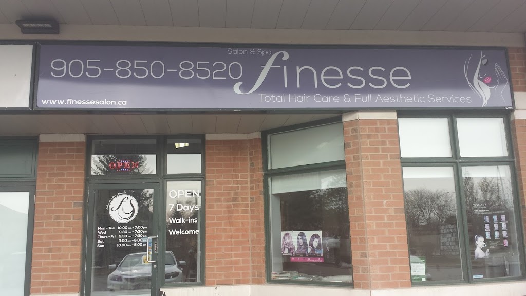 Finesse Salon And Spa | 9000 Weston Rd #6, Woodbridge, ON L4L 1A6, Canada | Phone: (905) 850-8520