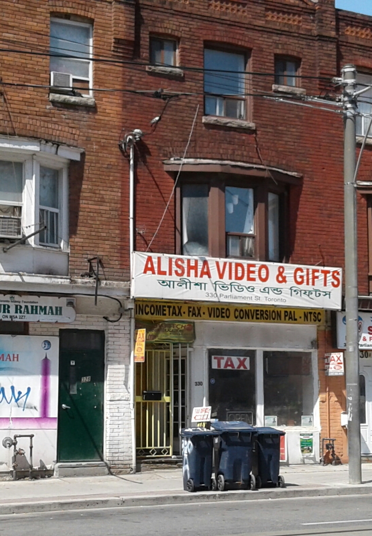 Alisha Video & Gift | 330 Parliament St, Toronto, ON M5A 2Z7, Canada | Phone: (905) 228-3163