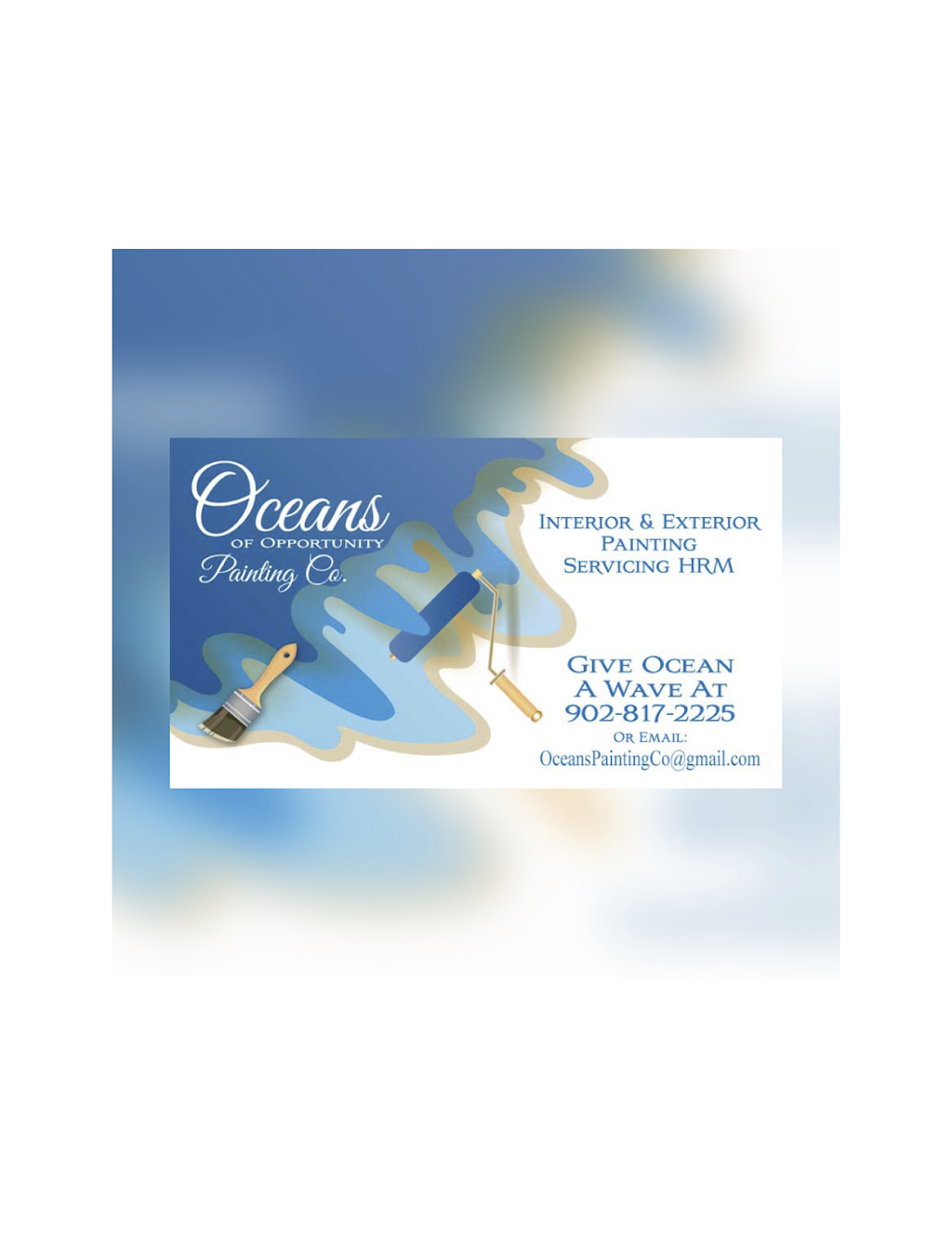 Oceans of Opportunity Painting Co. | 38 Lydgate Dr, Lower Sackville, NS B4C 2H6, Canada | Phone: (902) 817-2225