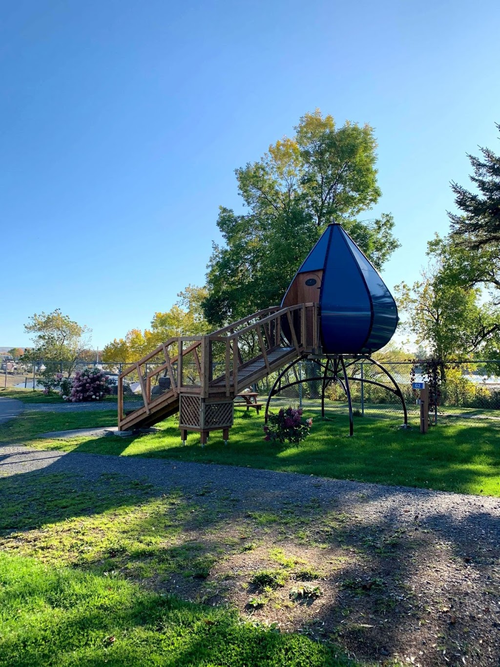 Camping Pointe Aux Oies | 45 Avenue du Bassin N, Montmagny, QC G5V 4E5, Canada | Phone: (418) 248-9710