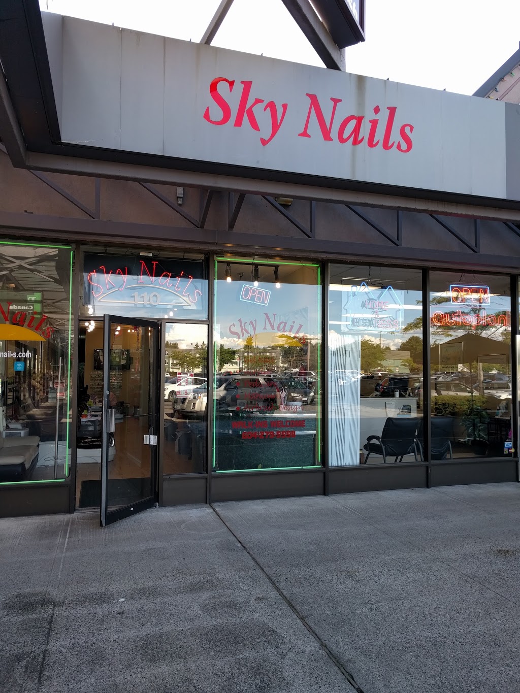 Sky Nails | 110-10151 Number 3 Rd, Richmond, BC V7A 4R6, Canada | Phone: (604) 279-5558